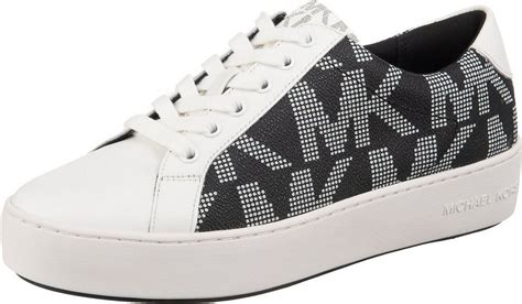 michael kors poppy lace up zwart|michael kors sneaker.